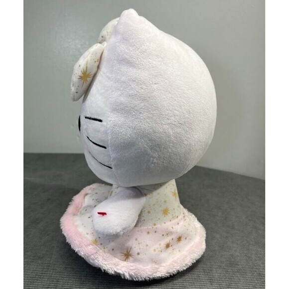 Hello Kitty Angel Fairy Plush 12' Doll Bow Gold Stars Wand 2013 Ty Sanrio - Picture 5 of 16